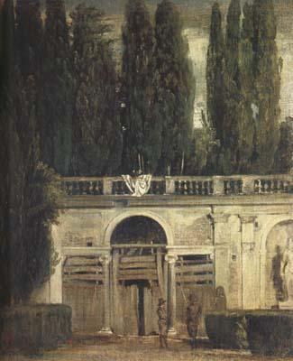 Diego Velazquez Villa Medici in Rome (Facade of the Grotto-Logia) (df01) oil painting image